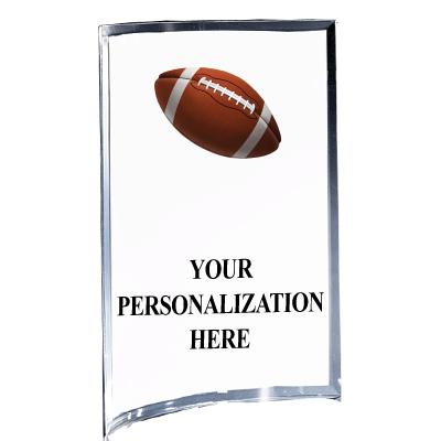 5"X7" YOUR LOGO CURVA ACRYLIC