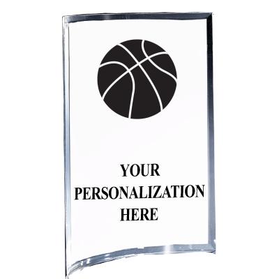 5"X7" YOUR LOGO CURVA ACRYLIC