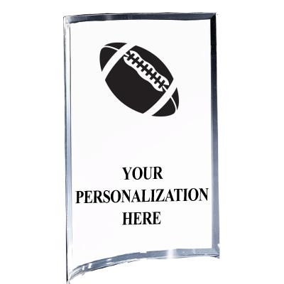 5"X7" YOUR LOGO CURVA ACRYLIC