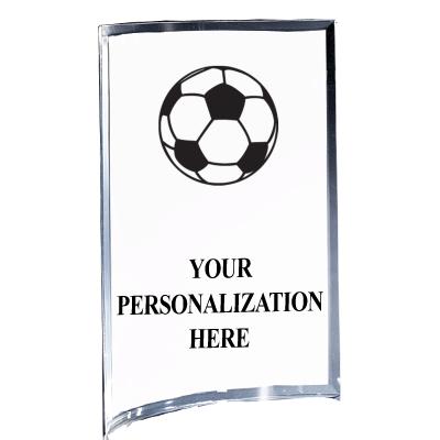 5"X7" YOUR LOGO CURVA ACRYLIC