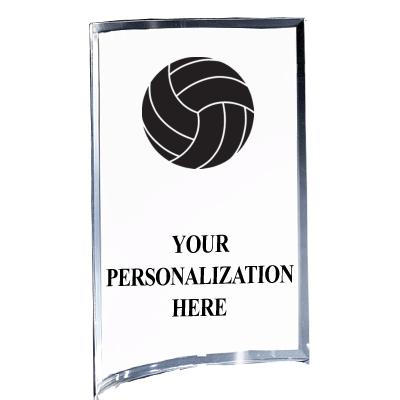 5"X7" YOUR LOGO CURVA ACRYLIC