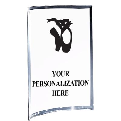 5"X7" YOUR LOGO CURVA ACRYLIC