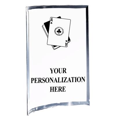 5"X7" YOUR LOGO CURVA ACRYLIC