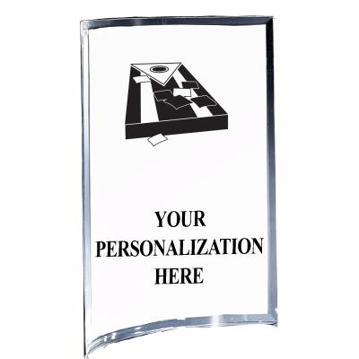 5"X7" YOUR LOGO CURVA ACRYLIC