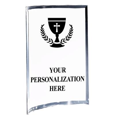 5"X7" YOUR LOGO CURVA ACRYLIC