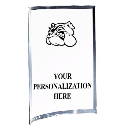 5"X7" YOUR LOGO CURVA ACRYLIC