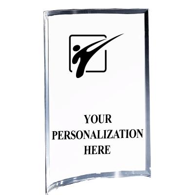 5"X7" YOUR LOGO CURVA ACRYLIC