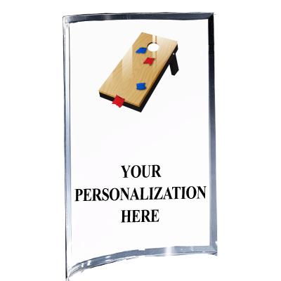 5"X7" YOUR LOGO CURVA ACRYLIC