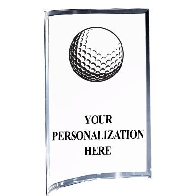 5"X7" YOUR LOGO CURVA ACRYLIC