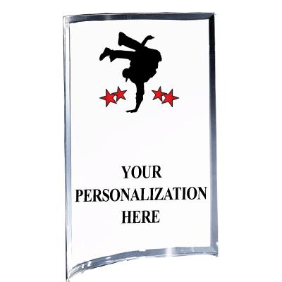 5"X7" YOUR LOGO CURVA ACRYLIC