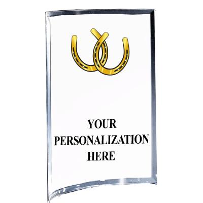 5"X7" YOUR LOGO CURVA ACRYLIC