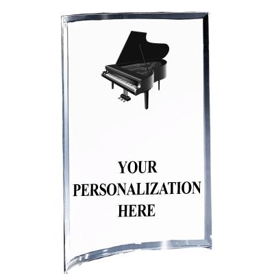 5"X7" YOUR LOGO CURVA ACRYLIC