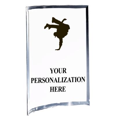 5"X7" YOUR LOGO CURVA ACRYLIC