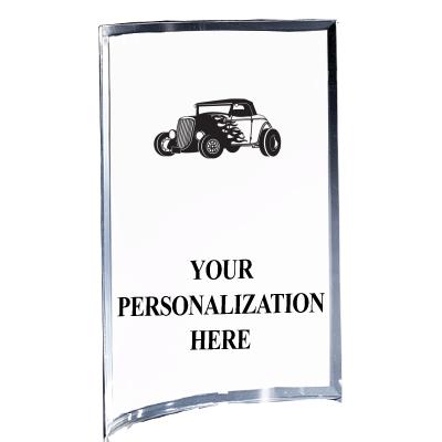 5"X7" YOUR LOGO CURVA ACRYLIC