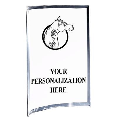 5"X7" YOUR LOGO CURVA ACRYLIC