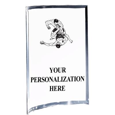 5"X7" YOUR LOGO CURVA ACRYLIC