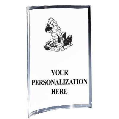 5"X7" YOUR LOGO CURVA ACRYLIC