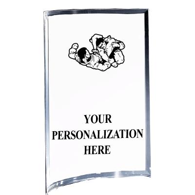 5"X7" YOUR LOGO CURVA ACRYLIC