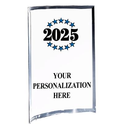 5"X7" YOUR LOGO CURVA ACRYLIC