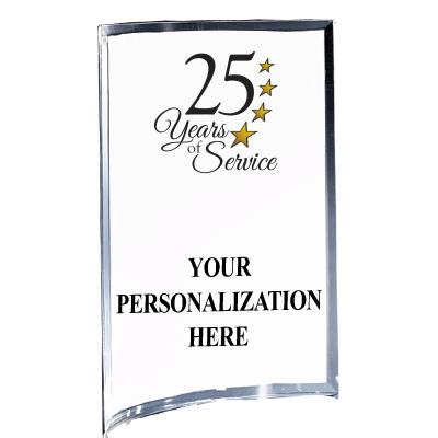 5"X7" YOUR LOGO CURVA ACRYLIC