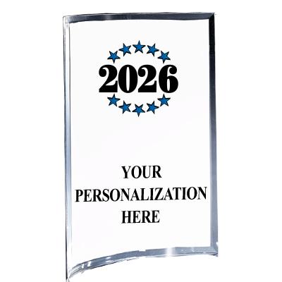 5"X7" YOUR LOGO CURVA ACRYLIC