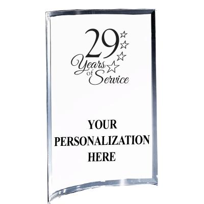 5"X7" YOUR LOGO CURVA ACRYLIC