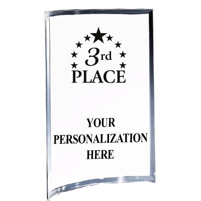 5"X7" YOUR LOGO CURVA ACRYLIC