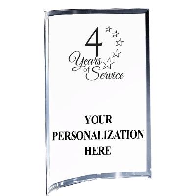 5"X7" YOUR LOGO CURVA ACRYLIC