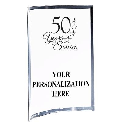 5"X7" YOUR LOGO CURVA ACRYLIC