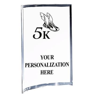 5"X7" YOUR LOGO CURVA ACRYLIC