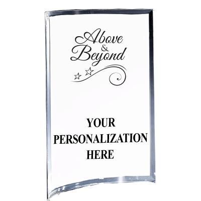 5"X7" YOUR LOGO CURVA ACRYLIC