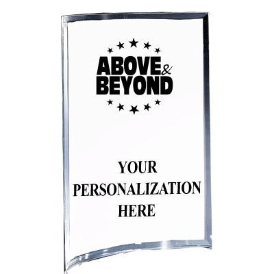 5"X7" YOUR LOGO CURVA ACRYLIC