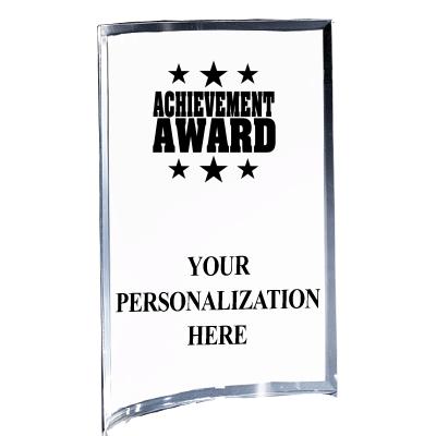 5"X7" YOUR LOGO CURVA ACRYLIC