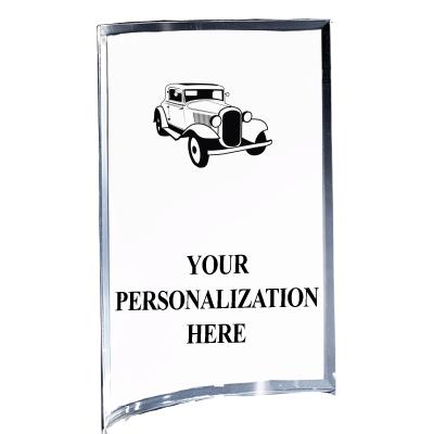 5"X7" YOUR LOGO CURVA ACRYLIC