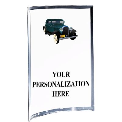 5"X7" YOUR LOGO CURVA ACRYLIC