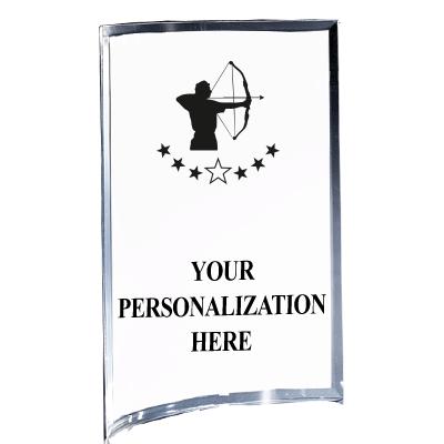 5"X7" YOUR LOGO CURVA ACRYLIC