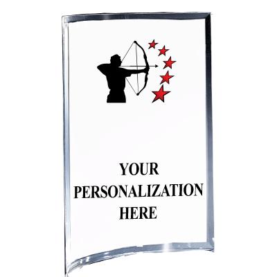 5"X7" YOUR LOGO CURVA ACRYLIC