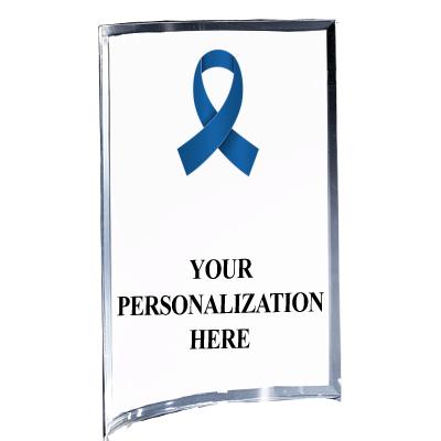 5"X7" YOUR LOGO CURVA ACRYLIC