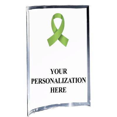 5"X7" YOUR LOGO CURVA ACRYLIC