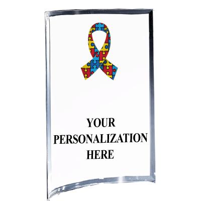 5"X7" YOUR LOGO CURVA ACRYLIC