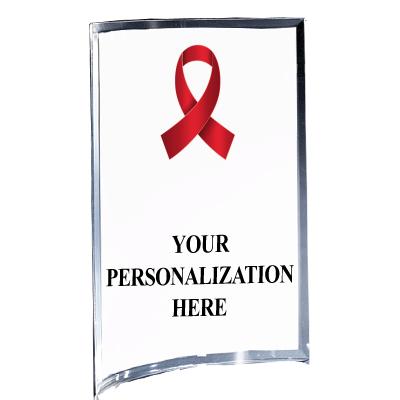 5"X7" YOUR LOGO CURVA ACRYLIC