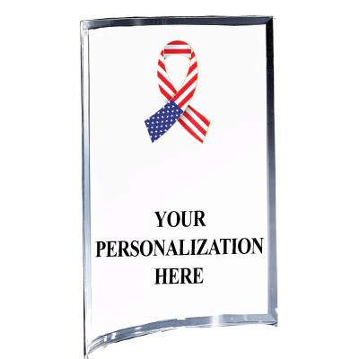 5"X7" YOUR LOGO CURVA ACRYLIC