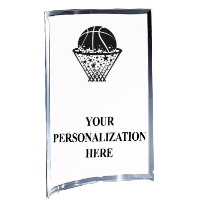 5"X7" YOUR LOGO CURVA ACRYLIC