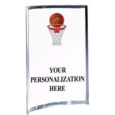 5"X7" YOUR LOGO CURVA ACRYLIC