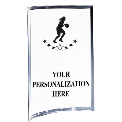 5"X7" YOUR LOGO CURVA ACRYLIC