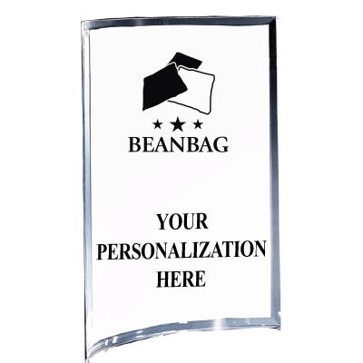 5"X7" YOUR LOGO CURVA ACRYLIC