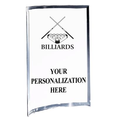 5"X7" YOUR LOGO CURVA ACRYLIC