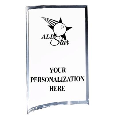 5"X7" YOUR LOGO CURVA ACRYLIC