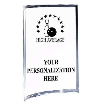 5"X7" YOUR LOGO CURVA ACRYLIC