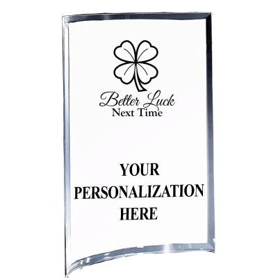 5"X7" YOUR LOGO CURVA ACRYLIC